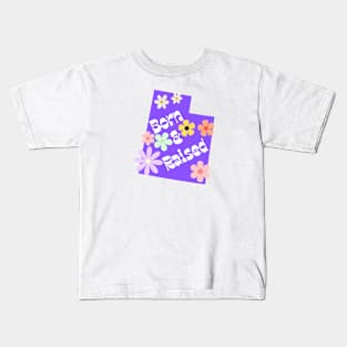 Groovy Utah Kids T-Shirt